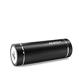 Aukey AIPower 超小型 5000mAh モバイルバッテリー スマホ充電器 急速充電対応PB-N37（ブラック）