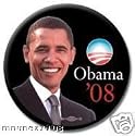 BARACK OBAMA FOR PRESIDENT CAMPAIGN BUTTONS 2008