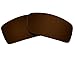 Non-Polarized Replacement Lenses for Oakley Gascan Sunglasses Brown Anti-Scratch Anti-Glare UV400 by SeekOptics