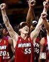 Jason Williams - 2006 Celebrates After Game 6 NBA Finals (#33) Officially Licensed Photo - Choose Your Size and Framing Options