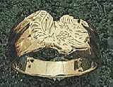 Oklahoma State Cowboys New Fire &acute; OSU &acute; Ladies &acute; Ring Size 6 1 / 2 - 14KT Gold Jewelry - B0000DGP2V