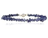 35 Carat All Natural Raw Tanzanite Bracelet with magnetic Clasp
