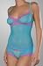  : honeydew Fishnet Camisole and Boyshort Set (1432932)