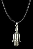 77D Necklace - Pewter - B001JSQYJS