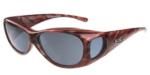 Fitovers Eyewear Sunglasses – Lotus / Frame: Brushed Horn Lens: PDX Amber