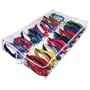 Under Bed 16 Pair Clear Shoe Organizer Home Storage Bedroom Space Saver