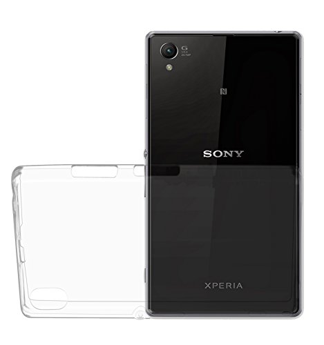 Oats® Case - Sony Xperia Z1 0,3 mm crystal clear Cover Bumper Back Case silicone TPU transparent - by OKCS
