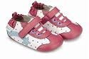 Robeez Mini Shoez Shooting Star H & L Laces - White Shoes ( US size: 5 / 12-18 months / EU Size 21/ UK/AUS 4.5) * 09 Newest Collection -- NEW IMPROVED FIT!! *