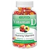VitaFusion Vitamin D - Peach, Blackberry & Strawberry-300 Gummies