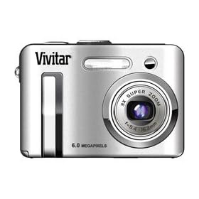 Vivitar VIVICAM-6326 6.0 MegaPixel Camera with 3x Optical Zoom and 2.4 LCD