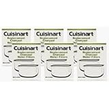 Cuisinart DCC-RWF-6PK Charcoal Water Filters, 2 Year Supply, 12 Filters