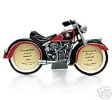 Review Burton & Burton  / Black Motorcycle Picture Frame - Photos in the Wheels - Perfect Gift for Bikers, Harley Lovers!