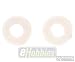 Du-Bro 635 No. 4 Nylon Flat Washer (8-Pack)
