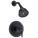 Tiburon Shower Faucet in Satin Black