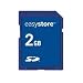 EasyStore 2GB SD Card (SDSDES-002G-G11, Retail Package)