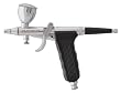 Master Airbrush Model G79 All-Purpose Precision Fixed Dual-Action Trigger Style Gravity Feed Airbrush Pro Set