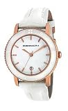 BCBGMAXAZRIA Leather Collection Ceramic Boyfriend White Dial Women's watch #BG6350