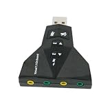 Virtual 7.1 Channel USB Sound Adapter