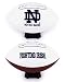 Notre Dame Fighting Irish Embroidered Signature Series Football (Quantity of 6)