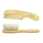 Green Sprouts Wooden Brush & Comb Set