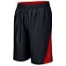Nike Texas Tech Red Raiders Black-Scarlet Reversible Basketball Shorts