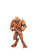 McFarlane Toys Halo Reach Series 2 - Elite Officer Action Figure Red - Orange