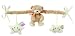 Fehn 160697 Kinderwagenkette Teddy mit Rassel und Quietsche