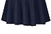 Urban CoCo Women's Basic Versatile Stretchy Flared Casual Mini Skater Skirt (Small, Navy Blue)