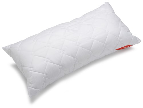 Badenia Bettcomfort 03772030108 Kissen Trendline Micro Kochfest 40 x 80 cm wei&szlig;
