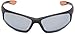 Ironman Men's Strong Polarized Semi-Rimless Sunglasses, Matte Black Rubberized, 156 mm
