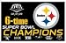 Pittsburgh Steelers Super Bowl XLIII Champions 3'x5' Flag