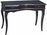 Traditional Accents 6002701 Allesandra Writing Desk - Hand Painted Ebony Fi ....