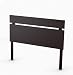 Full/ Queen Size Headboard Contemporary Style in Endless Chocolate Finish