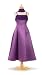 #3056 - BEST SELLER - Formal Flower Girl Dress. Beautiful A-line Satin Dress with Rhinestones. Full length dress - (Available in Baby Blue, Banana, Burgundy, Fuchsia, Ivory, Lilac, Pink, Purple, Red, Sage, Turquoise, White in Size 4 to 16)