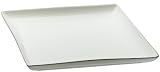 Gordon Ramsay by Royal Doulton Platinum Band 8-3/4-Inch Square Plates, Set of 2