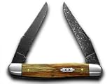 CASE XX Yellowhorse Native Steel Oak Muskrat 1/25 Pocket Knife Knives