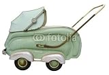 Wallmonkeys Peel and Stick Wall Decals - Alter Kinderwagen - Removable Graphic