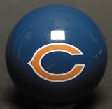 NFL Chicago Bears Official Licensed White (away color) Billiard Pool Table Cue Ball / 8 Ball