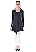 PattyCandy Women's Woodland Christmas Cherry Blossom Long Sleeve Tunic Top, XS-5XL