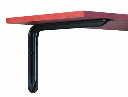 John Sterling RP-0099-12BK Magnum Shelf Bracket, 12-Inch, Black