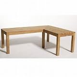 jocelyn teak corner bench