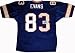 Lee Evans Buffalo Bills NFL Hand Signed Authentic Blue Jersey