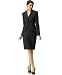 Calvin Klein Pinstriped Double-Layer Style Skirt Suit