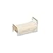 Dollhouse Miniature Brass Single Bed