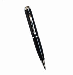 SecuriVox Motion Detection Smart Spy Pen Camcorder, Black