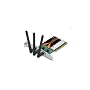D-Link RangeBooster N 650 Desktop Adapter DWA-547 - Network adapter - PCI - 802.11b, 802.11g, 802.11n (draft)