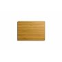 Bambu Medium 10-Inch L by 7-Inch W Undercut Board, Golden Brown