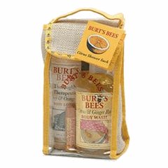 Burt's Bees Citrus Shower Sack