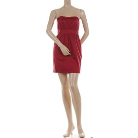 TO THE MAX BCBG GARNET COTTON TUBE MINI DRESS NEW 8