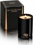 Dayna Decker Couture Chandel Candle, Jacaranda Blossoms, 6 Ounce